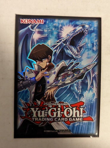 Yugioh! Kaiba's Majestic Collection Card Sleeves - REPACKED - 60 Sleeves - Picture 1 of 2