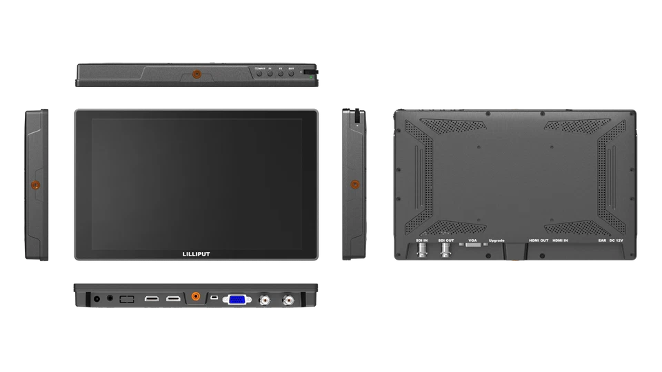 Lilliput A11 10.1" FHD PRO 4K HDMI SDI VGA Input Broadcast Monitor G+G + F970 Ba - Image 3 of 4