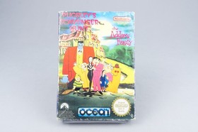 Nintendo NES *The Addams Family: Pugsley's Scavenger Hunt* IMBALLO ORIGINALE PAL B FM-FRA +