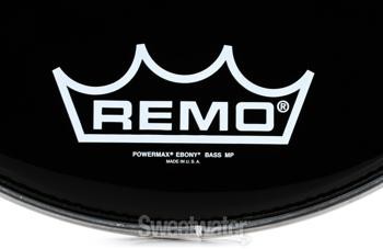 Cabezal de bajo Remo Powermax ébano crimplock - 18 pulgadas - Imagen 2 de 4