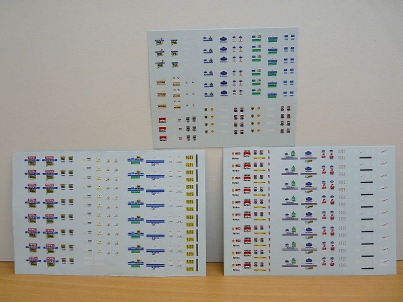 Transfert F1 1996 1997 Échelle 1/43 | Motifs Haute Précision pour Collectionneurs de Formule 1