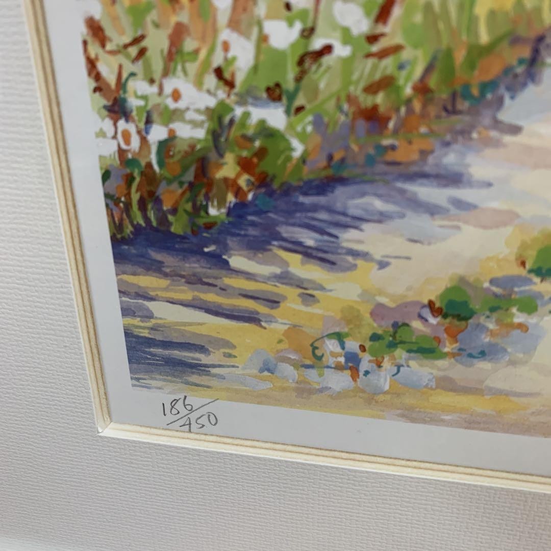 Jane Wagner Golden Valley Landscape Painting | eBay
