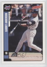 2001 Upper Deck Victory Garret Anderson #14 11pj