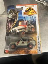 2018 MATCHBOX '93 JEEP WRANGLER #18 "JURASSIC PARK" WORLD LEGACY COLLECTION #2/6