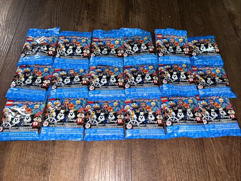 LEGO Collectible Minifigure Disney Series 2 Complete Set Of 18 Sealed