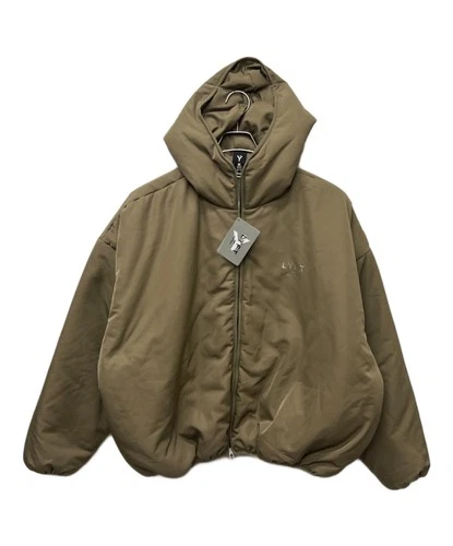 Lyft Puffer Jacket Men's Size L Beige Excellent - product listing photo