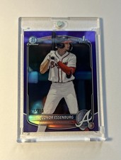 2025 Bowman Chrome Prospects Conor Essenburg 1st Purple /250