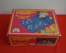 Supertombola automatica 48 cartelle vintage Stella 1983