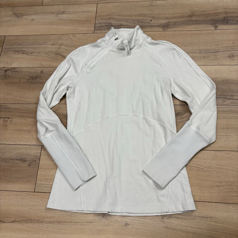 lululemon race side 1/2 zip vented running pullover shirt