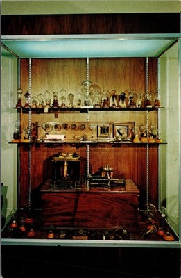  Edison Voltage Regulator  For X-ray Machine Experimental Winter Home Postcard
