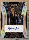2025 Panini WNBA Select AZIAHA JAMES Draft Selections Silver Prizm RC AUTO