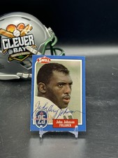 John Johnson Autographed Signed 1988 Topps #140 Steelers IP Auto No COA (JDD)