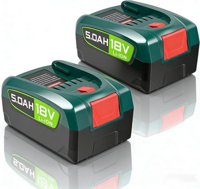 18V 5.0Ah Ersatzakku Kompatibel mit Bosch PBA PSB PSR Home & Garden, 5000mAh Lit