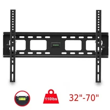 FLAT LCD LED TV WALL MOUNT BRACKET TILT 32 37 42 43 46 47 48 50 52 55 60 65 70"