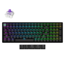 Keychron K4 HE Wireless Magnetic Nebula Switch Keyboard Black Certified Refurb