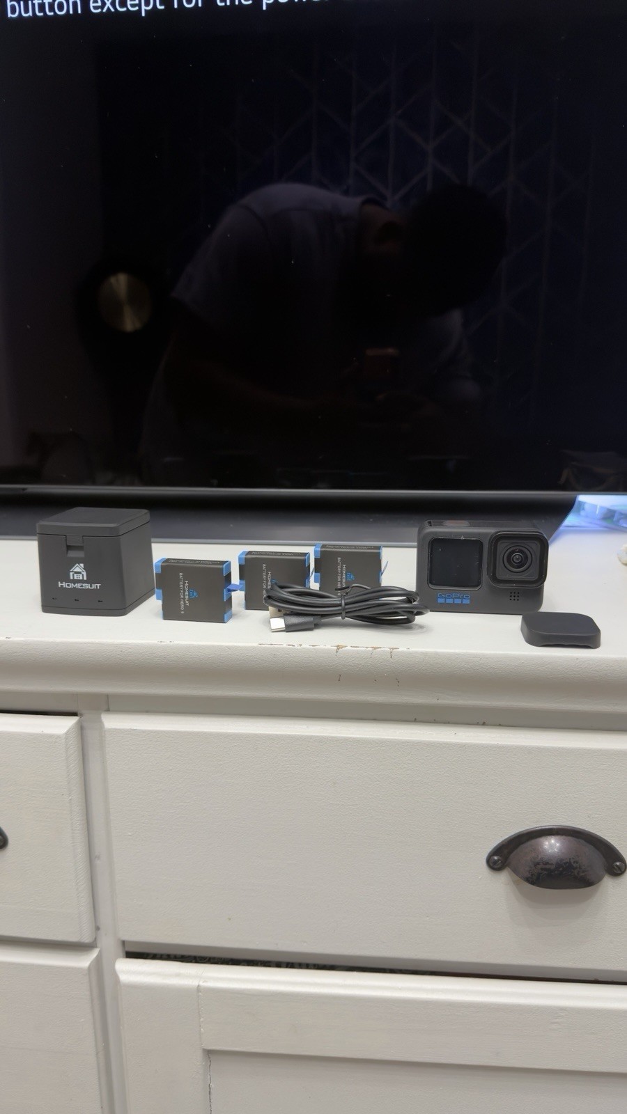 GoPro HERO10 Black 5.3K UHD Action Camera with 3 Batteries