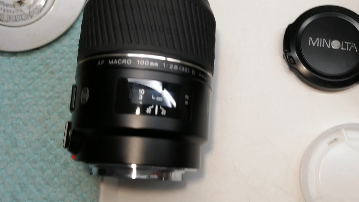 MINOLTA AF MACRO 100mm f/2.8 D for Sony A mount [Near Mint,Tested