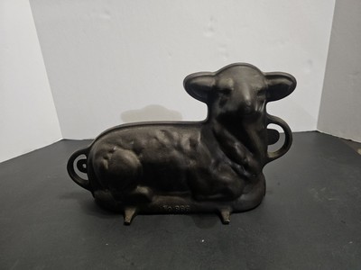 cast iron lamb cake mold comparison aluminum silicone