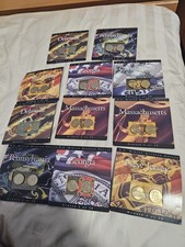 Eleven Coins of America Quarters Set Various States