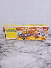Friction Tin Toy Helicopter MF334 Vintage Toy W/ Box