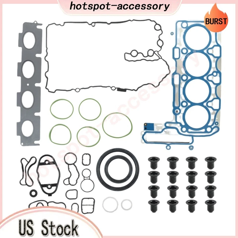 Head Gasket Overhaul Seals Kit For BMW F30 F32 F56 G20 B48 MINI Cooper 2.0L L4 - Image 4 of 4