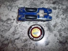 1968 Hot Wheels Redline Blue Splittin' Image Diecast Car, And Badge