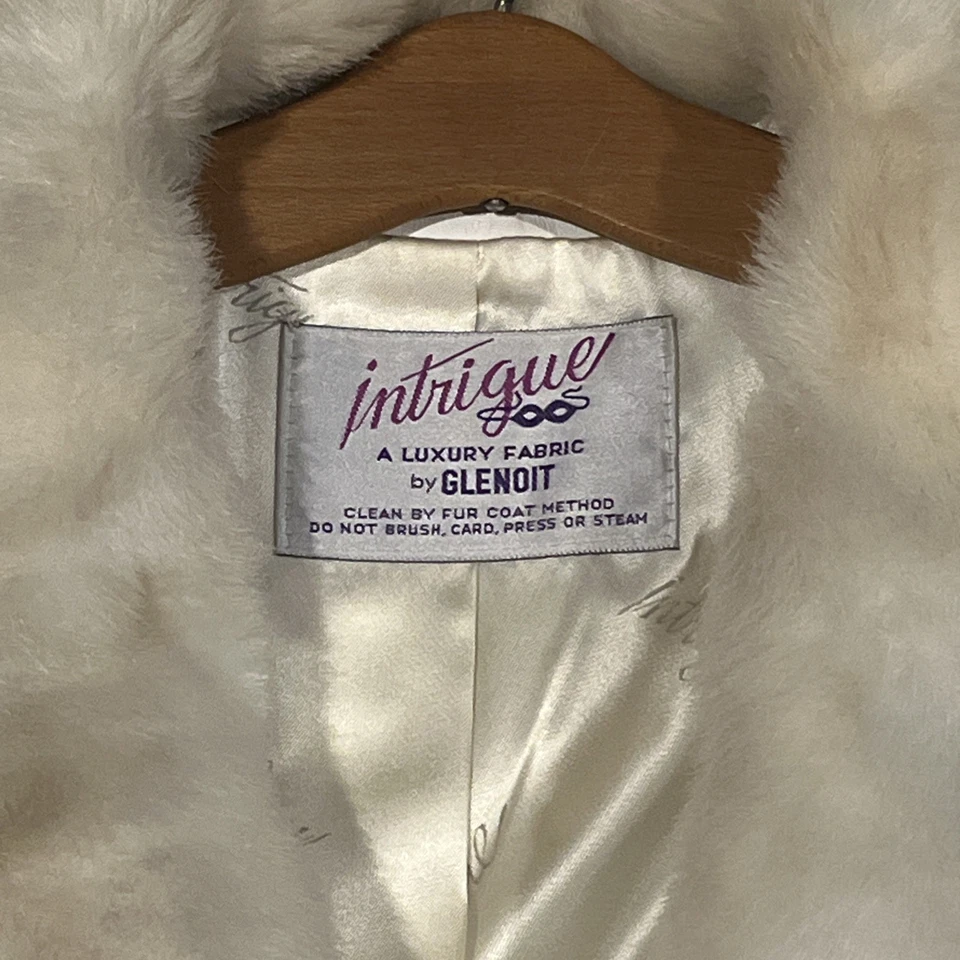 Vintage Intrigue by Glenoit  Womens Size 14 Faux Fur Mink Coat 1950’s  - Image 2 of 4