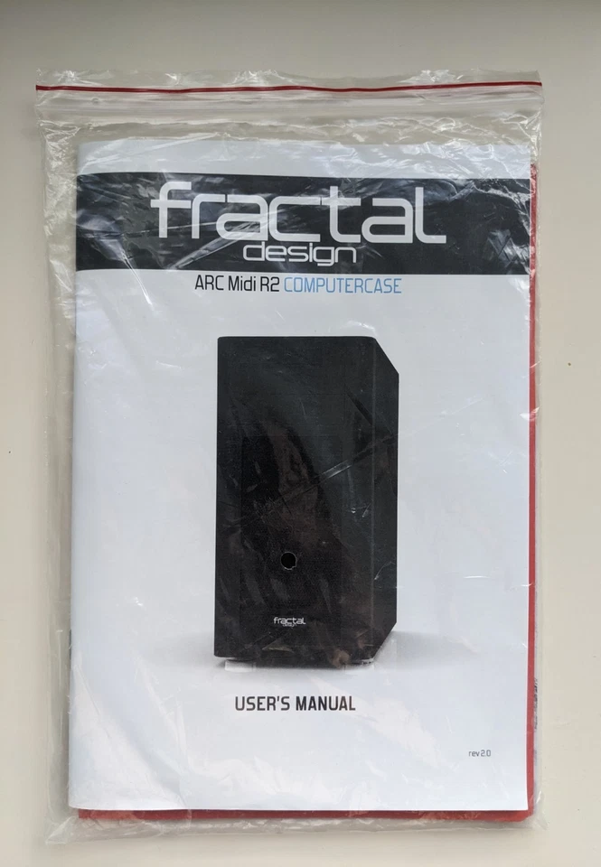 Fractal Design Arc Midi R2 Black Window PC Computer Case FD-CA-ARC-R2-BL-W  - Image 3 of 4