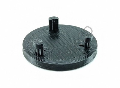 Batterieabdeckung ThermoWorks ThermoPop Thermometer Ersatzteil 3D