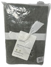 Pottery Barn Belgian Flax Linen Sham_Standard_Loden Green_NWT_#O