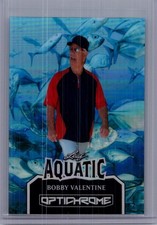 Bobby Valentine 2025 Leaf Optichrome Baseball 1/1 Pre Production Proof