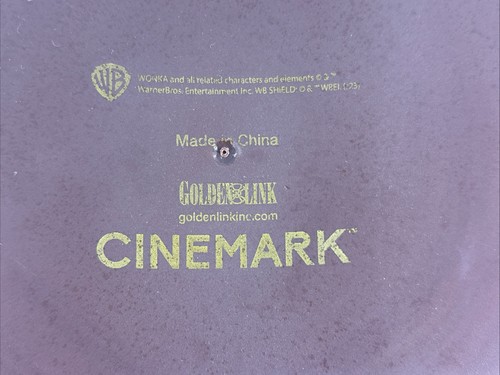 Wonka Movie Popcorn Bucket Cinemark Promo Willy Wonka Chocolate Factory - Picture 9 of 10
