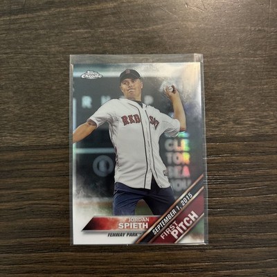 Jordan Spieth 2016 Topps Chrome First Pitch Refractor #FPC-5 Golf Champion PGA