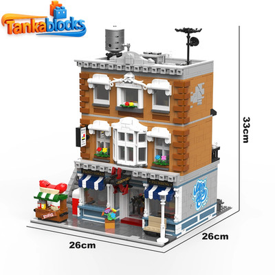 MOC Hardware Store Fixer Upper House building blocks birthday toys gift 3642 pcs