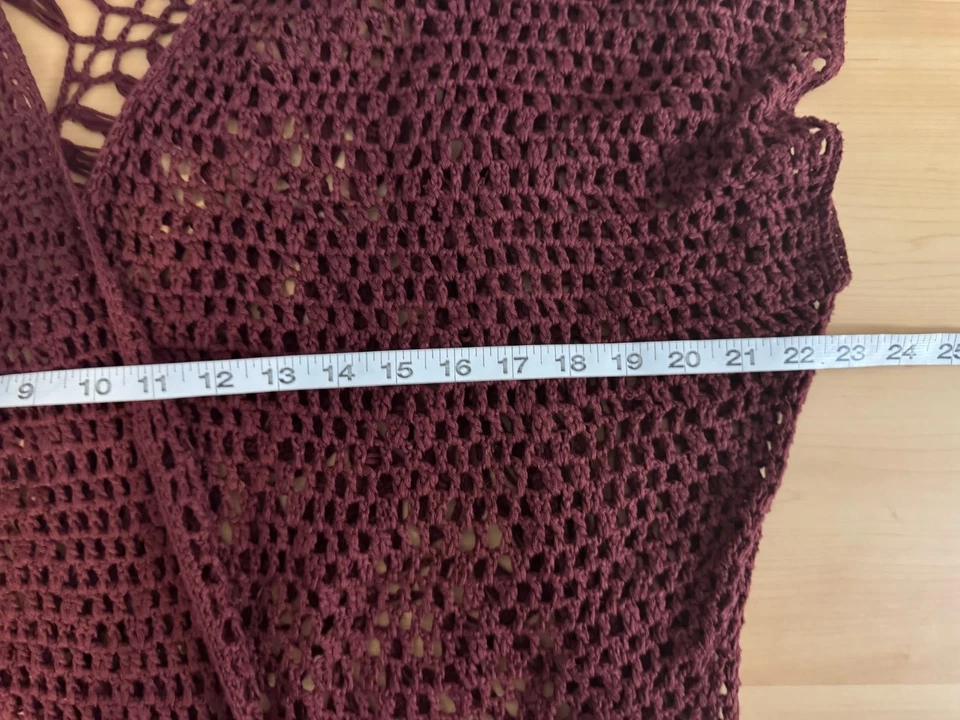 Rue21 Womens Cardigan Burgundy Indie Size M - Image 4 of 4