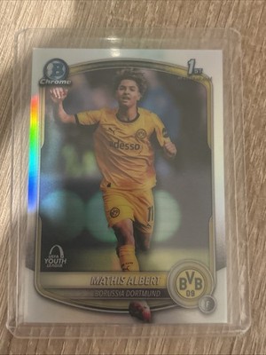 Mathis Albert 1st Bowman Topps Chrome UCC 2025/2026 - Borussia Dortmund BVB 