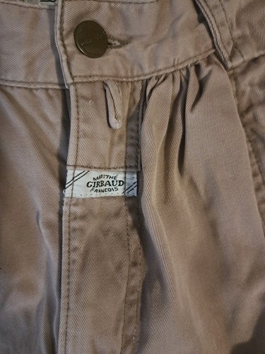 VTG Marithe Francois Girbaud Pants Women's 29x32 Olive Green Wide Baggy Trousers - Picture 7 of 17