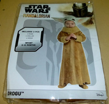 Star Wars The Mandalorian Grogu Infant 6-12 Mos. Costume NEW Halloween Baby Yoda