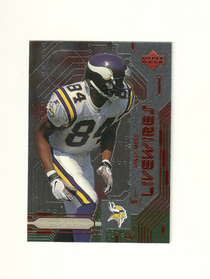 1999 Upper Deck Live Wires #L9 Randy Moss Minnesota Vikings Marshall