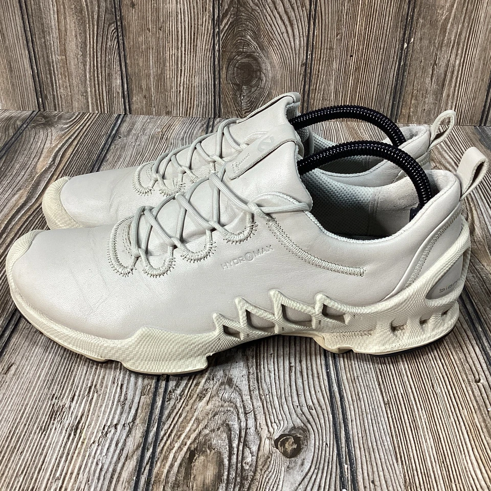 Zapatos de golf Ecco para mujer talla 10,5 EU 41 beige cuero yak biom zapatillas hidromax Foto 3 de 4