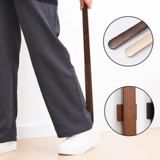 55cm Long Shoe Horn for Seniors Beech Wood, No-Bend Design, Magnetic Base