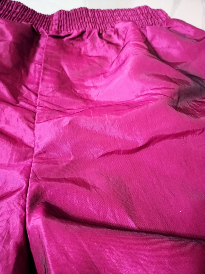 Pantalones Cortos Vintage Años 80/90 Pacific Connections Púrpura Metálico XL Foto 3 de 4