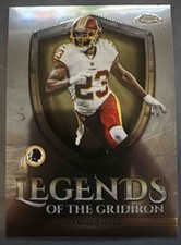 2025 Topps Chrome DeAngelo Hall #LOG-35 Legends of the Gridiron Redskins