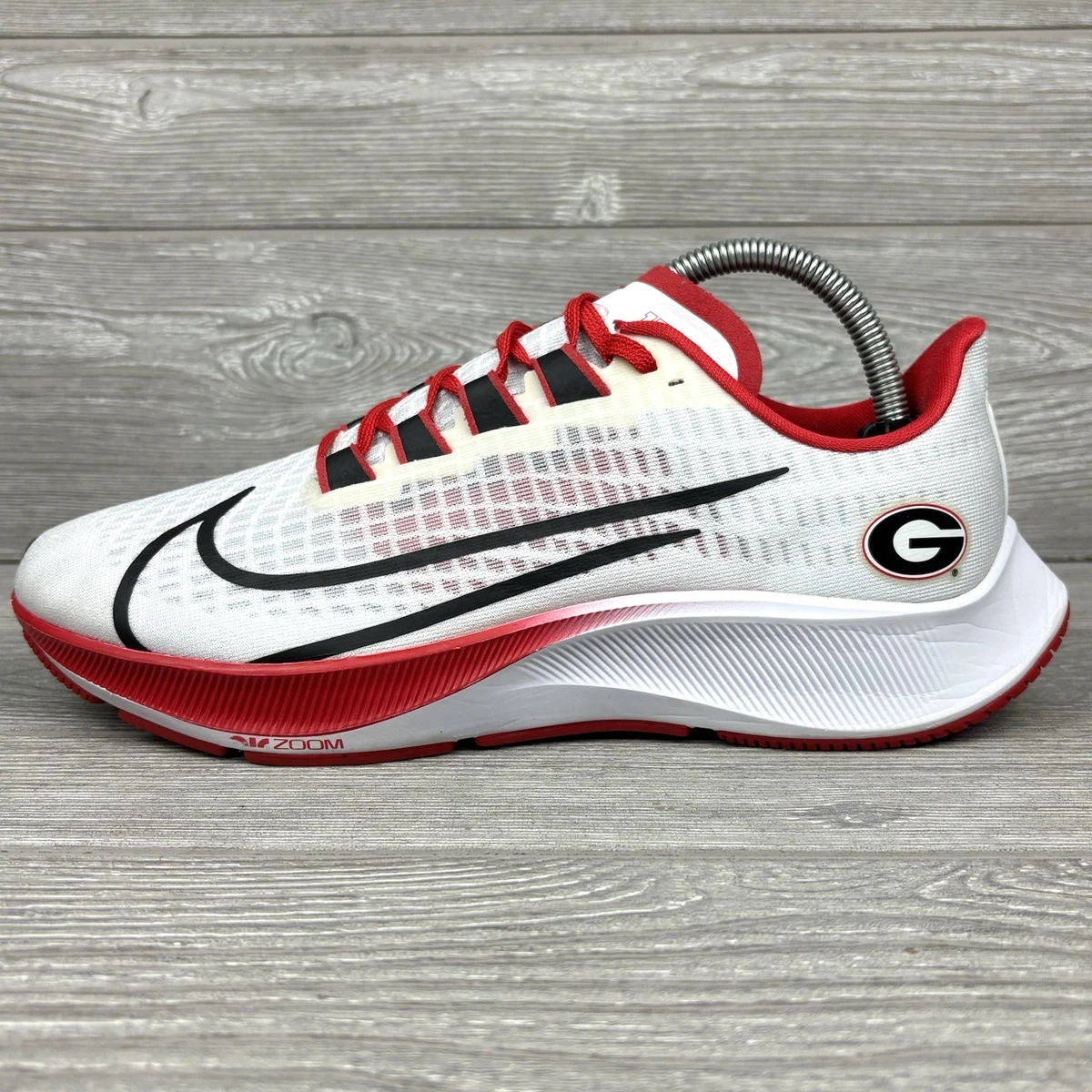 Nike Zoom Pegasus 37 Georgia Bulldogs White Red Running‎ Shoes Size 12 Nike releases new Georgia Bulldogs Pegasus 39 shoes for 2022  main image 3