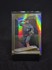 2022 Panini Elite Extra Edition Tanner Schobel Prime Numbers Gold /24