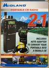 Midland 75-822 Handheld CB Radio & Mobile CB Radio