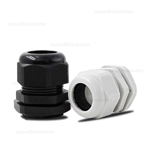 CABLE GLAND IP68 WATERPROOF BLACK NYLON COMPRESSION PG7/9/11/13.5/16/19/21/24-63 - Bild 10 von 46