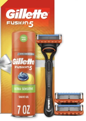 Gillette Gift Set - Razors & Shave Gel