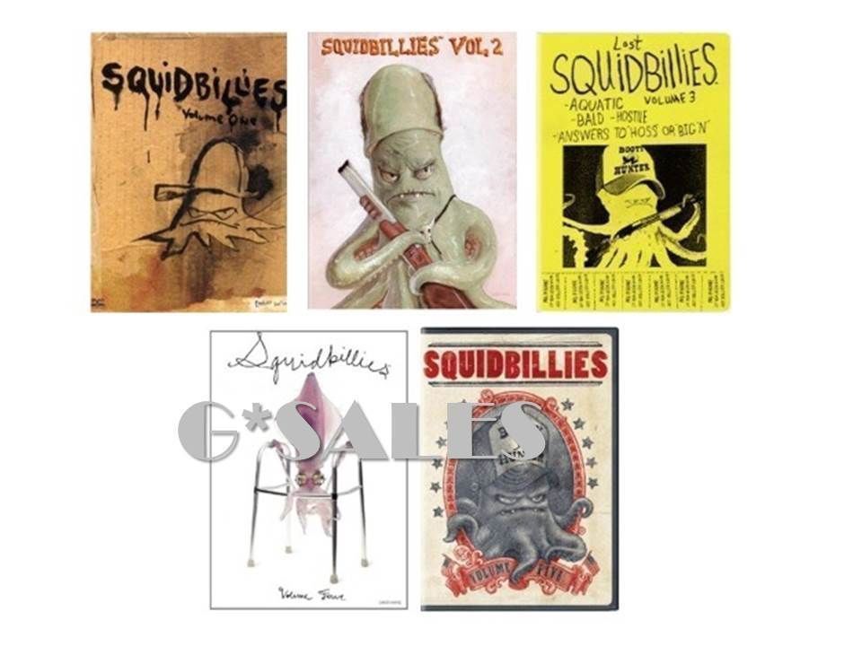 Squidbillies Complete Volume 15 (1 2 3 4 & 5) BRAND NEW 7DISC DVD