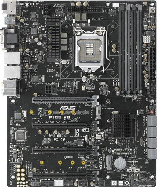 ASUS P10S WS Rev.1.01 Intel C236 Mainboard ATX Sockel 1151 #156935